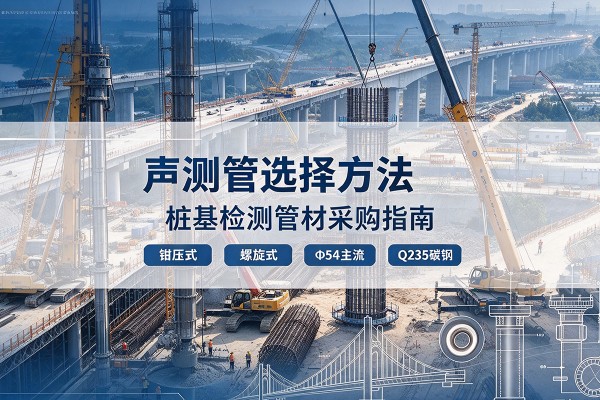 射洪声测管选型标准