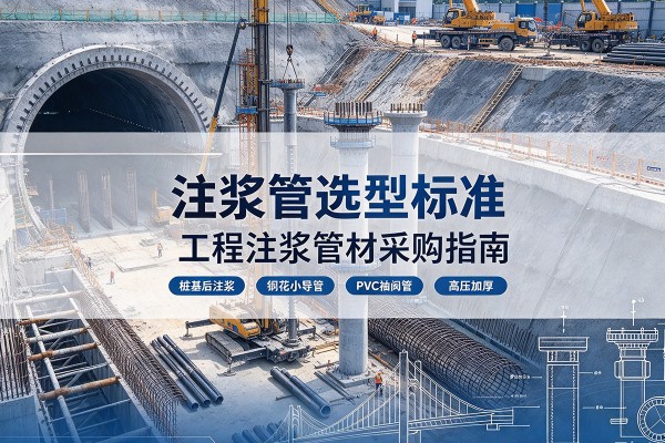 射洪注浆管选型标准