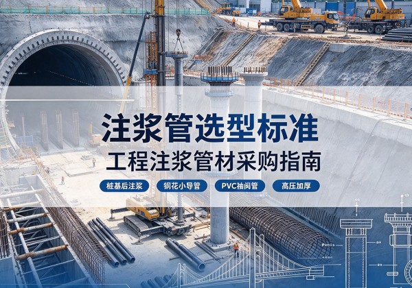 射洪注浆管选型标准