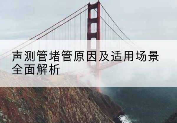 射洪声测管堵管的主要原因有哪些？-声测管堵管原因及适用场景全面解析